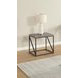 Birdie Sonoma Grey Square End Table 