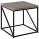 Birdie Sonoma Grey Square End Table 