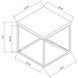 Birdie Sonoma Grey Square End Table 