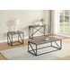 Birdie Sonoma Grey Square End Table 