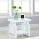 Schmitt High Glossy White  End Table 