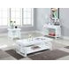 Schmitt High Glossy White  End Table 