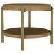 Arini Sand Wash Round End Table