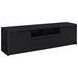 Winfield Black 78" 2 Door TV Stand