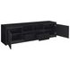 Winfield Black 78" 2 Door TV Stand