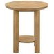 Ottowa Washed Oak Round End Table