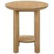 Ottowa Washed Oak Round End Table