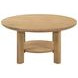 Ottowa Washed Oak Round Occassional Table Set