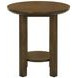 Ottowa Brown Round End Table