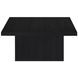 Devar Black Square Cocktail Table