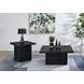 Devar Black Square Cocktail Table