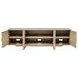 Kailani Beige Oak 79" TV Stand with 4 Doors