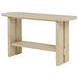 Kailani Beige Oak Rectangular Sofa Table