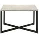 Tobin White And Black Coffee Table