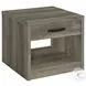 Felix Gray Driftwood End Table