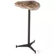 Howe Brown And Matte Black Accent Table