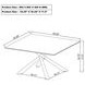 Carvell Mirage White Sintered Stone Square Coffee Table