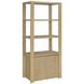 Laurelton Light Oak Media Tower with 2 Doors