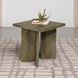Andando Mango Brown Solid Wood Rectangular End Table