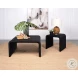 Cahya Black End Table