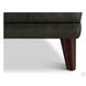Trix Ash Leather Upholstered Rectangular Ottoman
