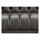 Trix Ash Leather 84" Sofa