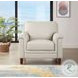 Wendover Vanilla Leather Living Room Set