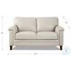 Wendover Vanilla Leather 62" Loveseat