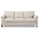 Wendover Vanilla Leather 84" Sofa