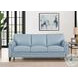 Wendover Spa Blue Leather 84" Sofa