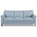 Wendover Spa Blue Leather 84" Sofa