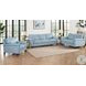 Wendover Spa Blue Leather 84" Sofa
