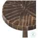 Bowman Antique Brass Accent Table