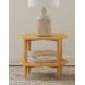 Camillo Maple Round End Table