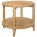 Camillo Maple Round End Table