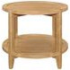 Camillo Maple Round End Table