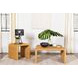 Juanita Natural Square Rattan End Table
