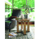 Asher Smoke Grey Glass And Brass Occasional Table Set