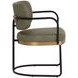 Jalen Ivanhoe Pine Upholstered Dining Arm Chair
