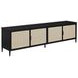 Amherst Black 4 Door 78" TV Stand