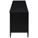 Amherst Black 4 Door 78" TV Stand