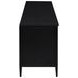 Amherst Black 4 Door 78" TV Stand