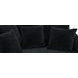 Matty Ebony 57" Cuddle Chaise
