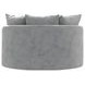 Matty Pewter 57" Cuddle Chaise