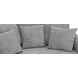 Matty Pewter 57" Cuddle Chaise