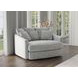 Matty Pewter 57" Cuddle Chaise
