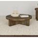 Kinkaid Brown Round Coffee Table