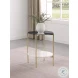 Jonelle Smoke And Gold End Table