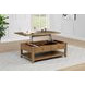 Payne Distressed Brown Rectangular Lift Top Cocktail Table