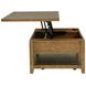 Payne Distressed Brown Rectangular Lift Top Cocktail Table